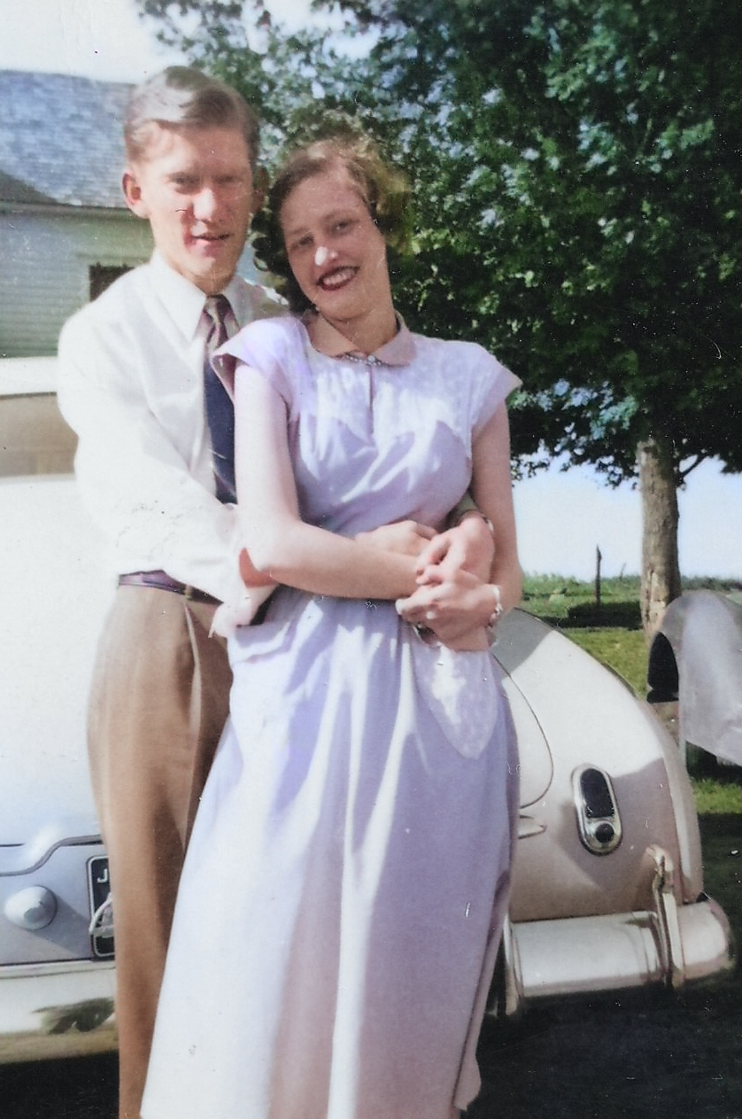 My mother and father 1949