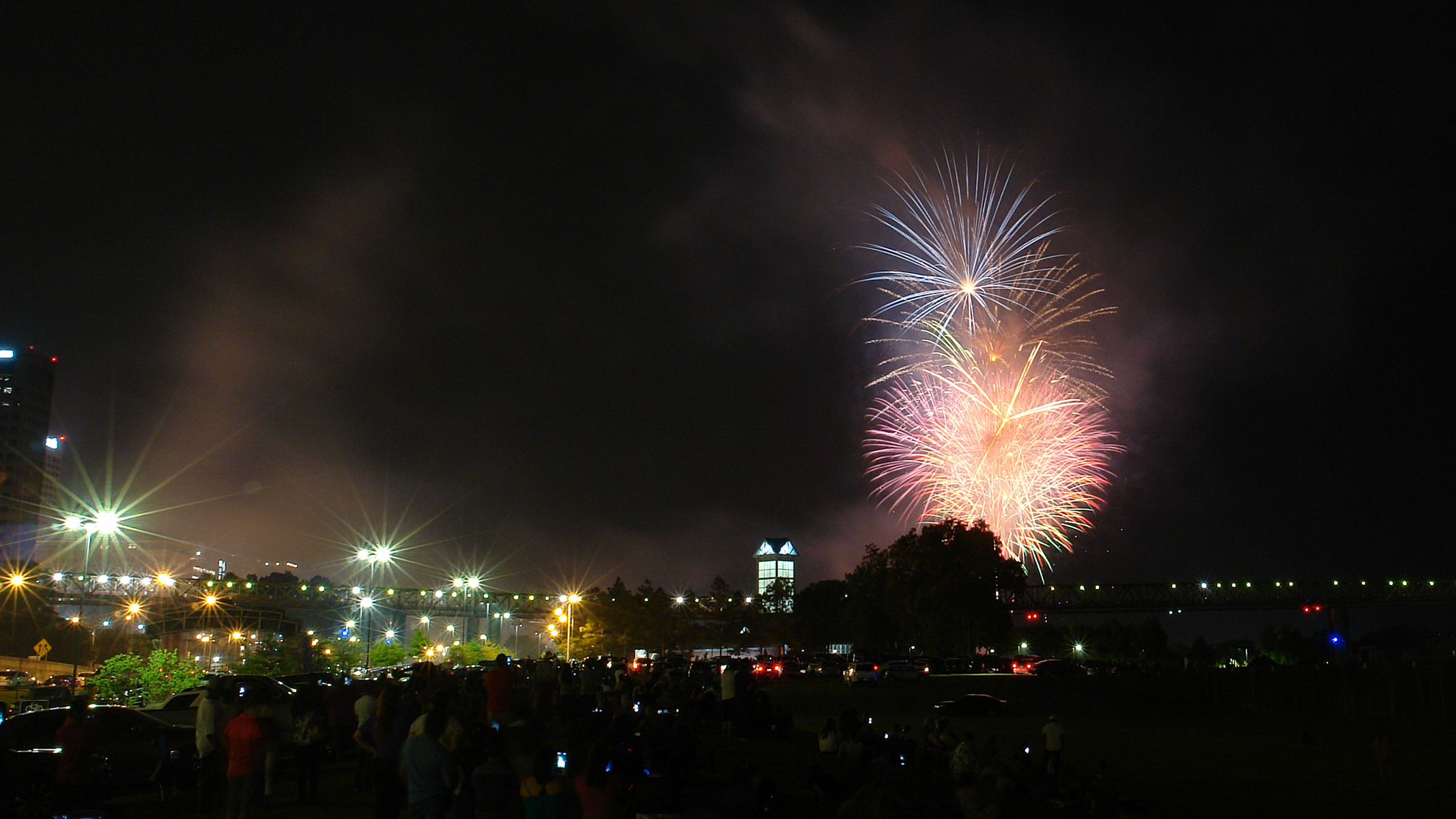  Fireworks over Memphis 