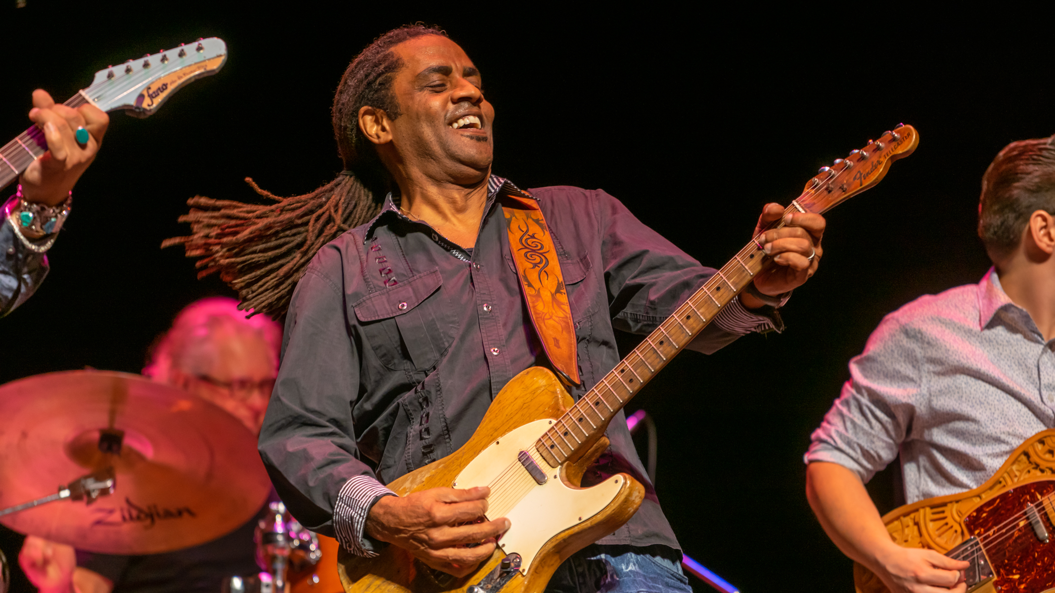  Man playing a guitar 